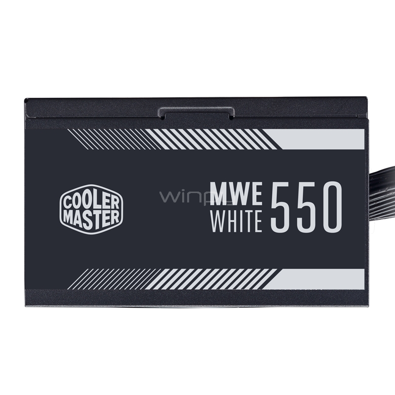 Fuente de Poder Cooler Master MWE 550 White V2 de 550W (Certificada 80+ White, ATX)