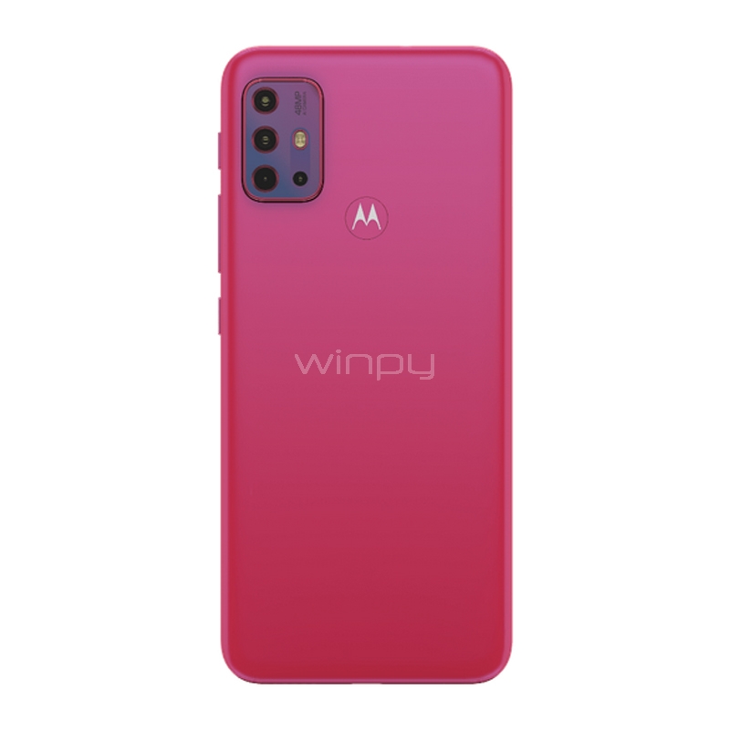 Celular Motorola Moto G20 de 6.5“ (OctaCore, 4GB RAM, 64GB Internos, Pink Flamingo)