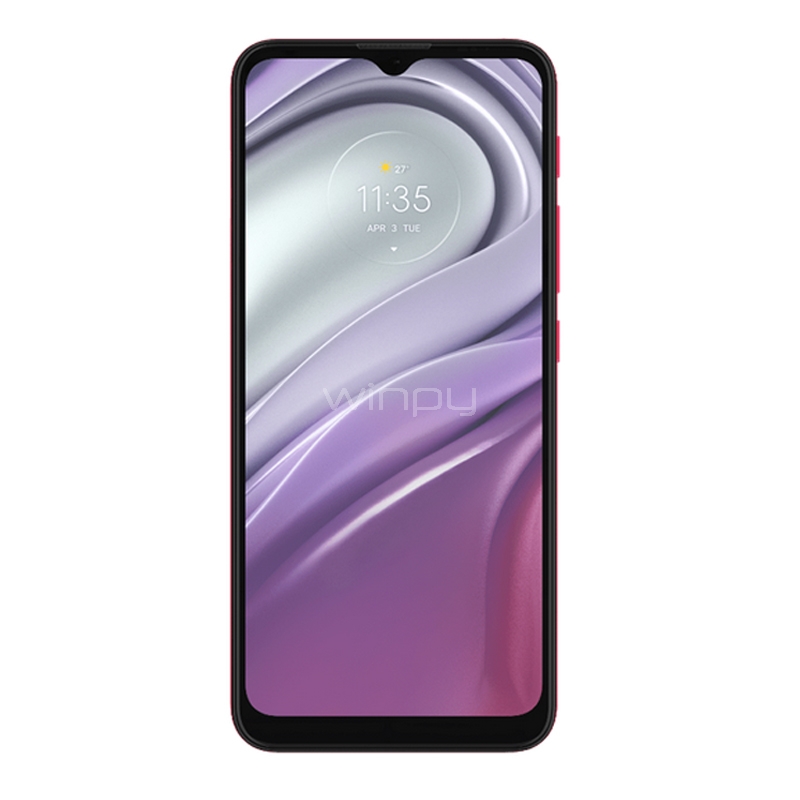 Celular Motorola Moto G20 de 6.5“ (OctaCore, 4GB RAM, 64GB Internos, Pink Flamingo)