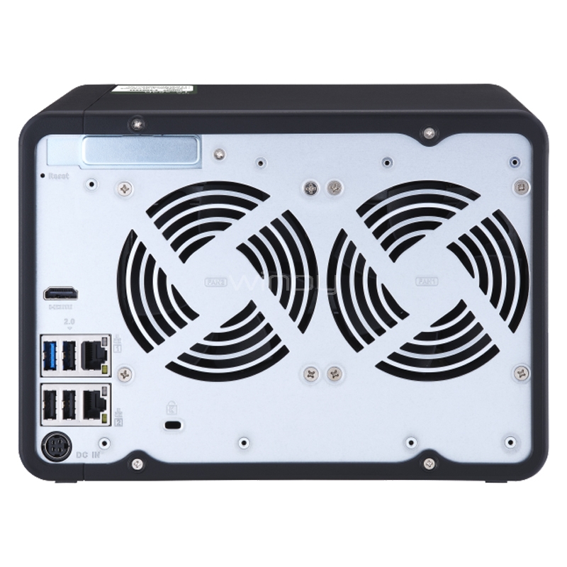 Servidor de Almacenamiento NAS QNAP TS-653D de 6 bahías (Celeron J4125, 8GB RAM,  2x 2.5GbE)