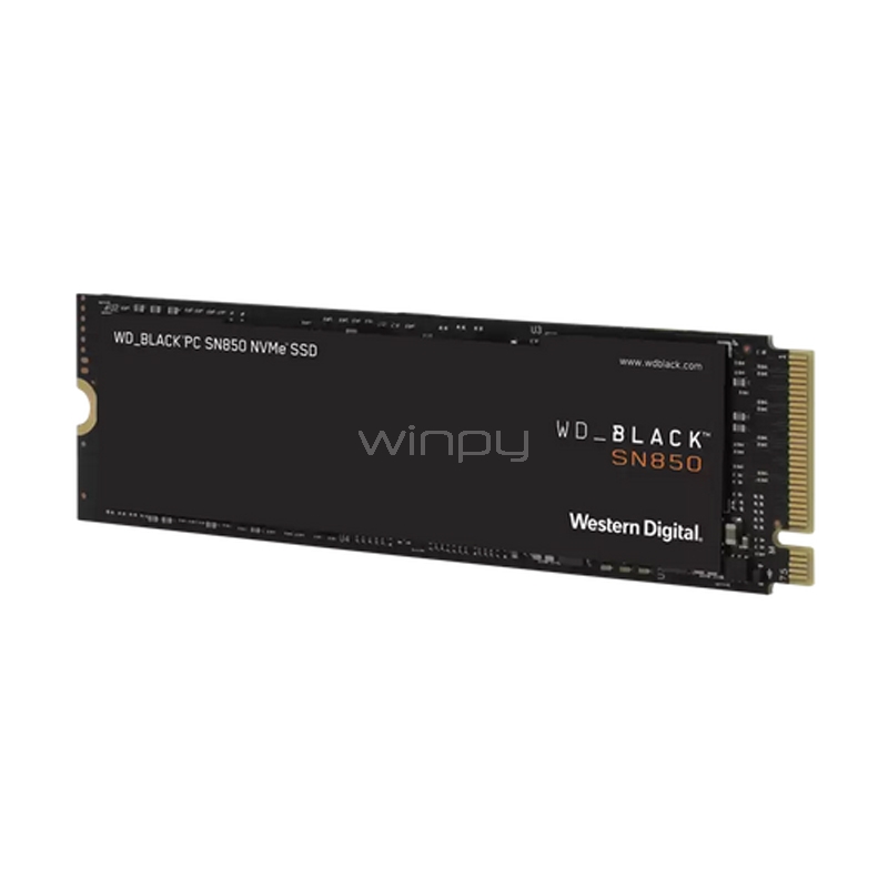 Unidad de Estado Sólido Western Digital Black SN850 de 1 TB (NVMe, M.2 2280, PCIe 4.0)
