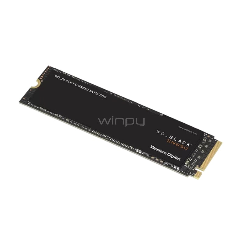 Unidad de Estado Sólido Western Digital Black SN850 de 1 TB (NVMe, M.2 2280, PCIe 4.0)