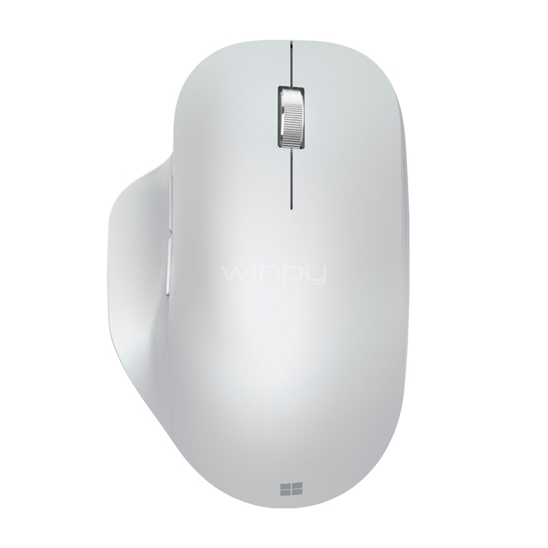 Mouse Microsoft Ergonomico (Bluetooth, Blanco)