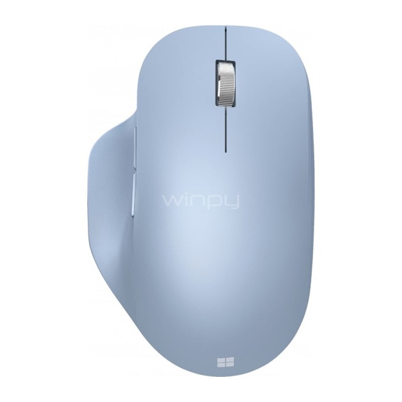 Mouse Microsoft Ergonomico (Bluetooth, Azul Pastel)