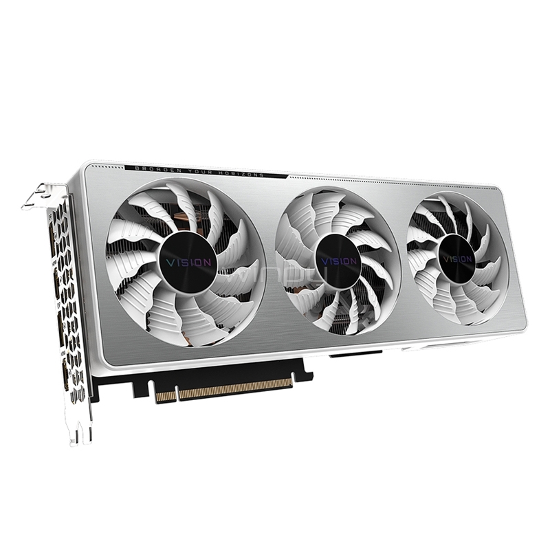 Tarjeta de video Gigabyte GeForce RTX 3070 Vision OC de 8GB GDDR6
