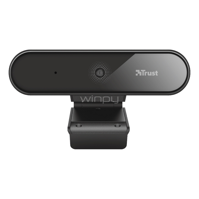 Cámara Web Trust Tyro Full HD (Micrófono, Trípode, USB, Negro)