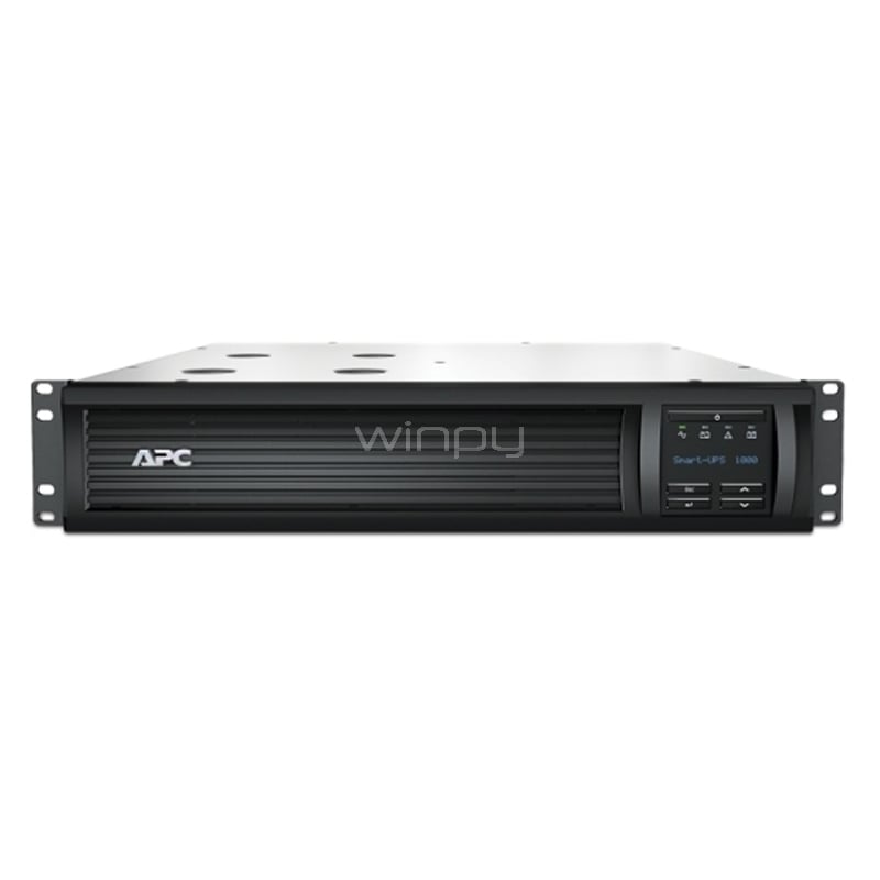 UPS APC con Puerto SmartConnect (1.000VA, Rack 2U, LCD, 230V)
