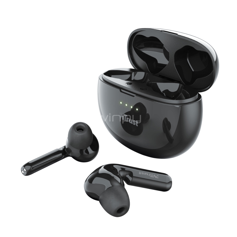 Auriculares Trust Nika Touch XP Inalámbrico (Bluetooth, Negro)