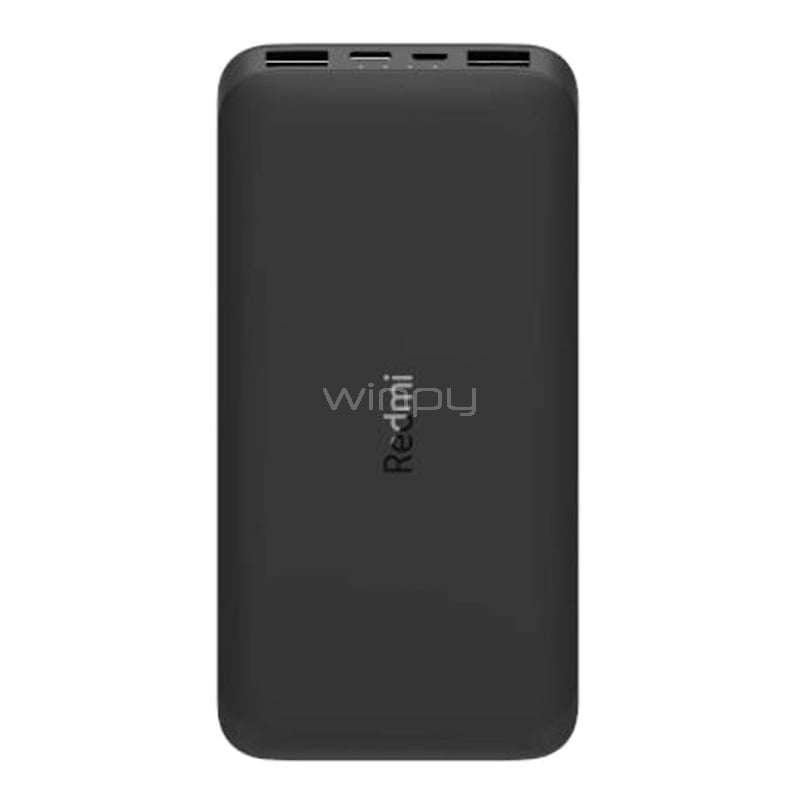 Batería Externa Xiaomi Redmi de 10.000mAh (37 Watts, Negro)