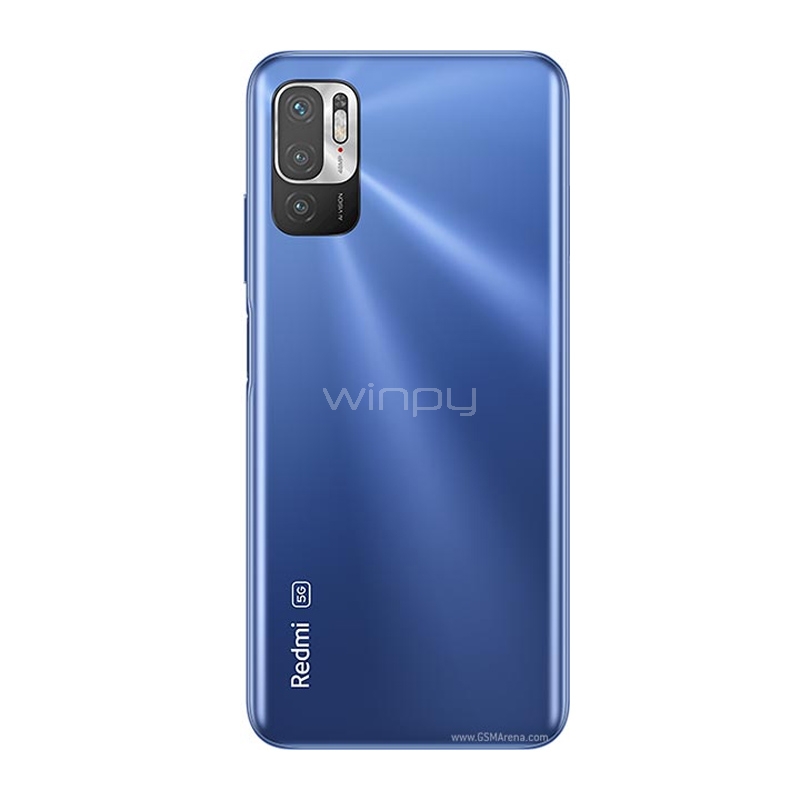 Celular Xiaomi Redmi Note 10 de 6.43“ (OctaCore, 4GB RAM, 128GB Internos, Nightime Blue)