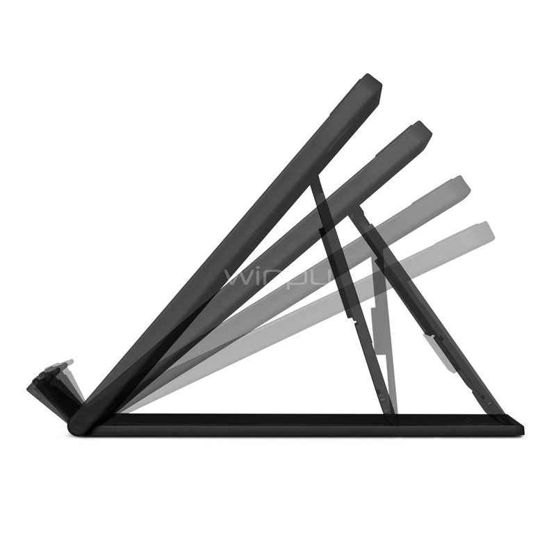 Base Ajustable Kensington Easy Riser para Notebook/Tablet (Hasta 14“, Negro)