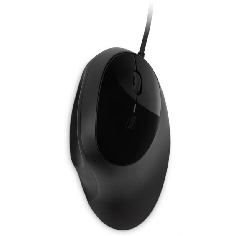 Mouse Kensington Ergonómico con Cable Pro Fit (Negro)