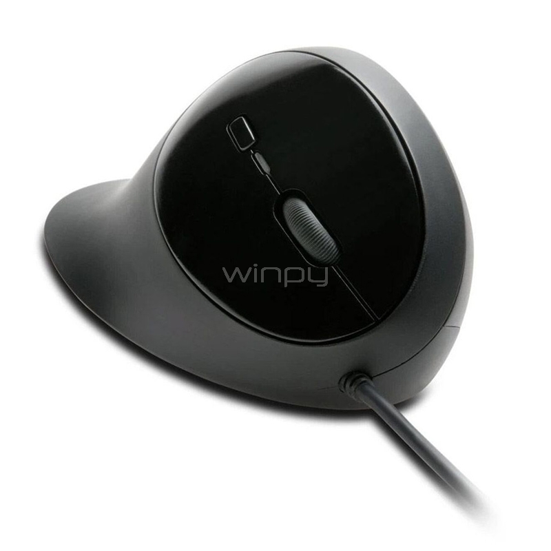 Mouse Kensington Ergonómico con Cable Pro Fit (Negro)