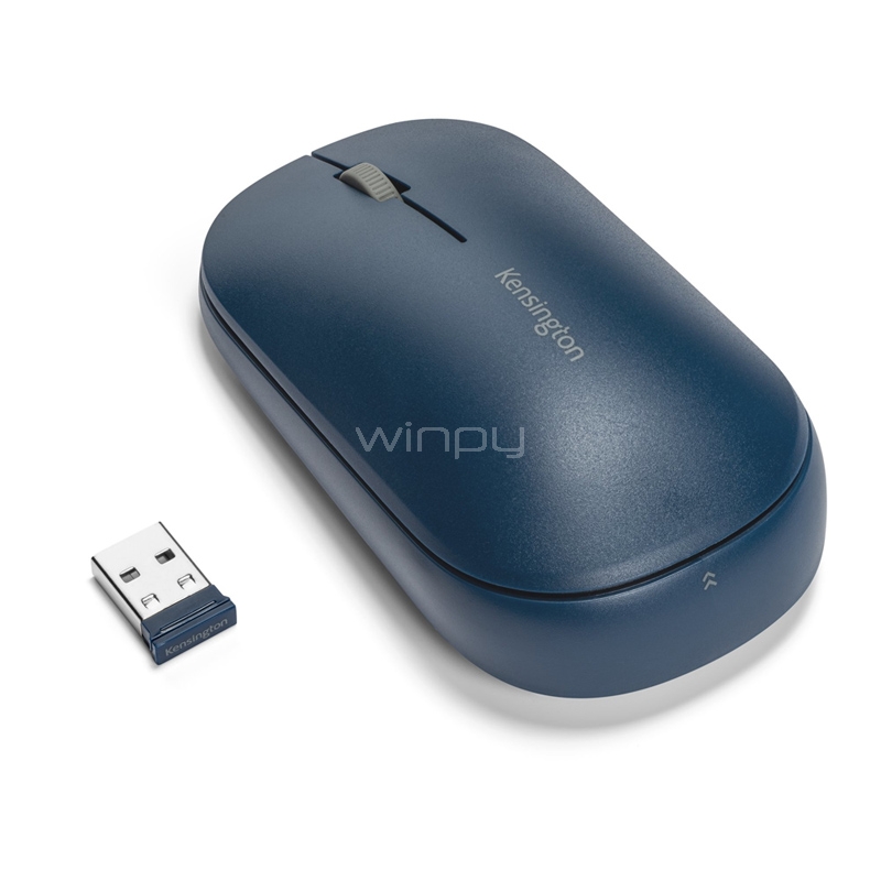 Mouse Kensington dual SureTrack (Bluetooth/Dongle USB, Azul)