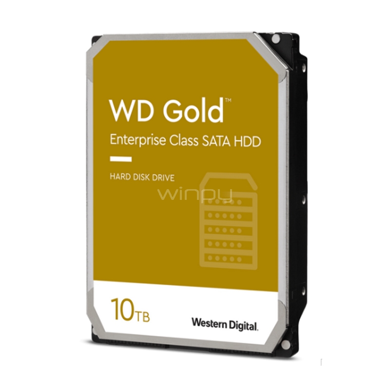 Disco Duro Western Digital Enterprise de 10TB (Formato 3.5“, SATA, 7200rpm, Cache 256MB)