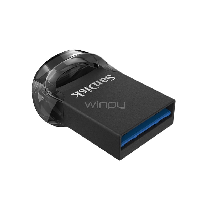 Pendrive SanDisk Ultra Fit de 128GB (USB 3.1, Negro)