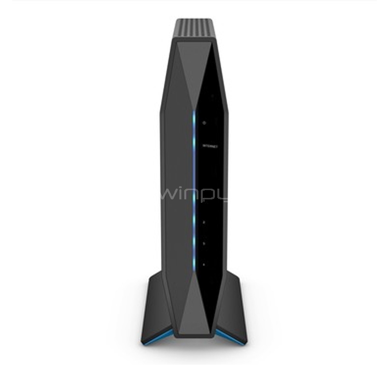 Router Linksys AX1800 Doble Banda (Wi-Fi 6, Gigabit Ethernet x4, Negro)
