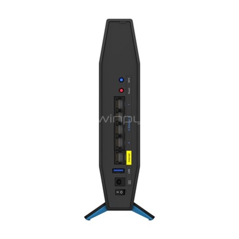 Router Linksys AX1800 Doble Banda (Wi-Fi 6, Gigabit Ethernet x4, Negro)