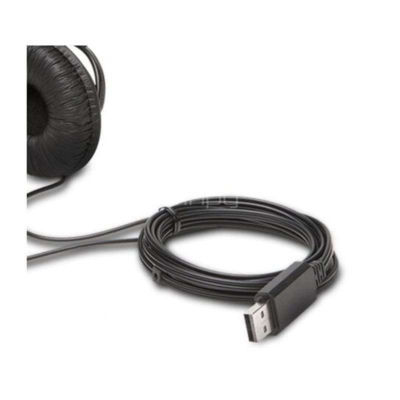 Audífonos Kensington Hi-Fi (USB, Negro)