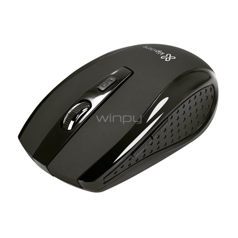 Mouse Klipxtreme Klever Inalámbrico (Dongle USB, Negro)
