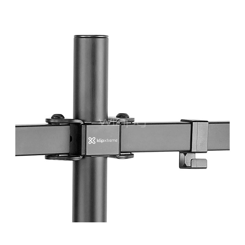 Soporte Doble Klipxtreme para Monitores (De 13“ a 32“, Vesa 75/100)