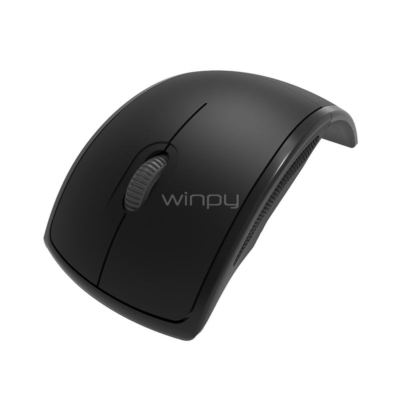 Mouse Klipxtreme Lightflex Inalámbrico (Dongle USB, Negro)