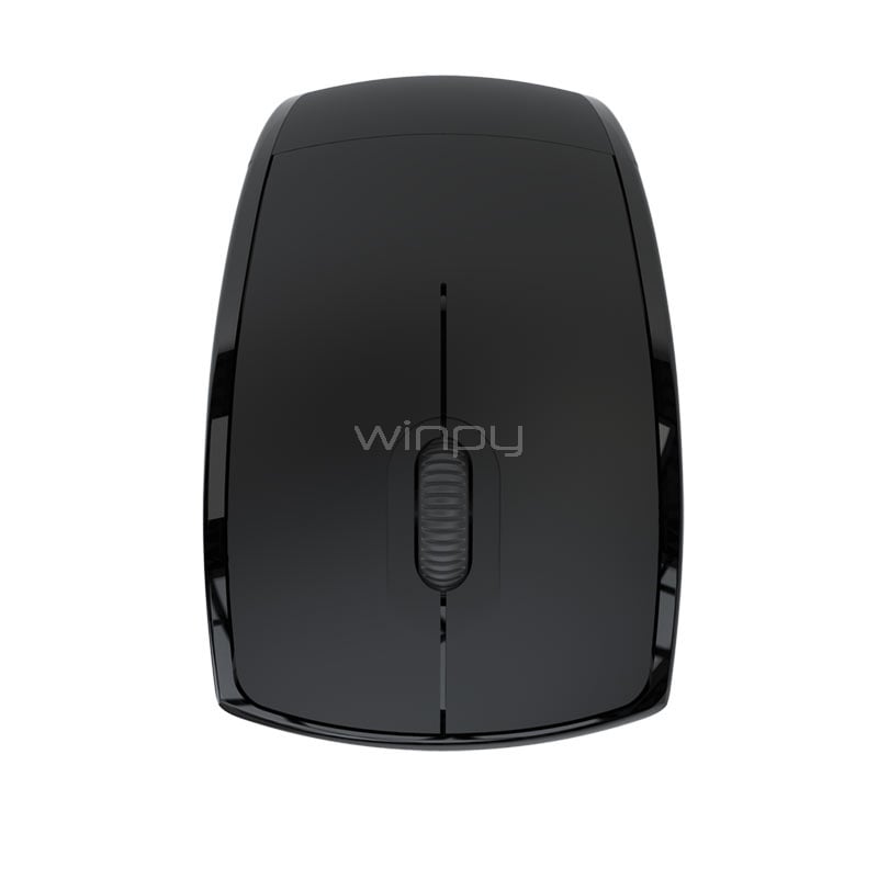Mouse Klipxtreme Lightflex Inalámbrico (Dongle USB, Negro)