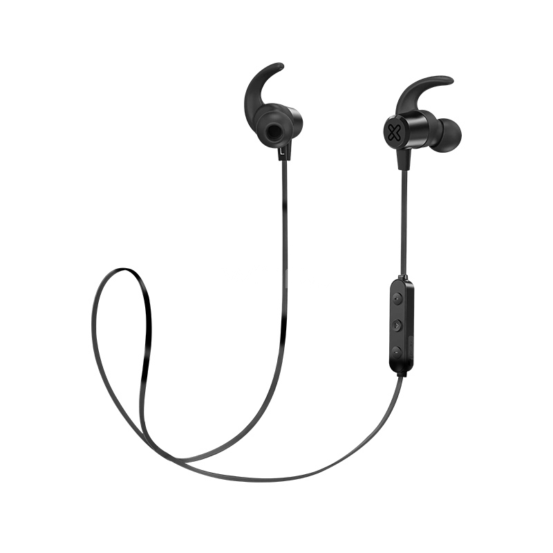 Auriculares Klipxtreme SportX KSM-700 (Bluetooth, IPX6, Negro)