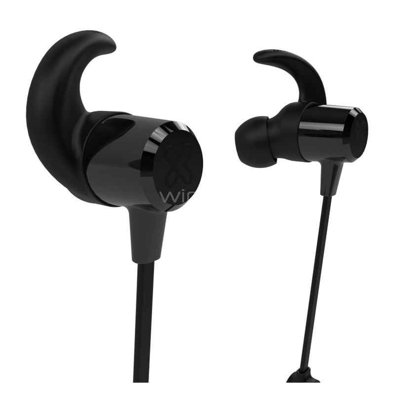 Auriculares Klipxtreme SportX KSM-700 (Bluetooth, IPX6, Negro)