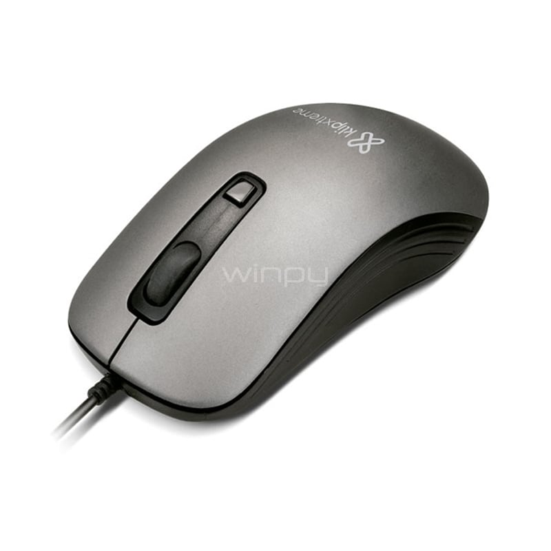 Mouse Klipxtreme Shadow (1600dpi, Negro)