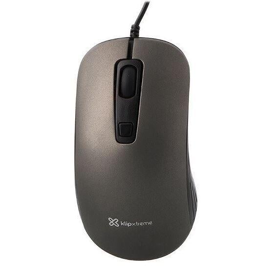 Mouse Klipxtreme Shadow (1600dpi, Negro)