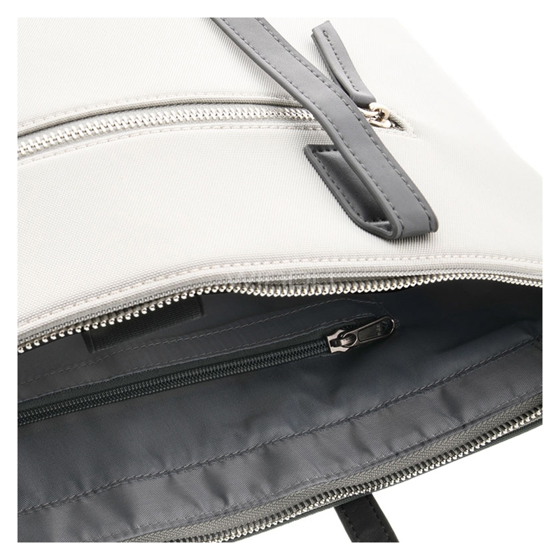 Bolso Klipxtreme Capri para Portátil (hasta 15.6“, Blanco/Gris)