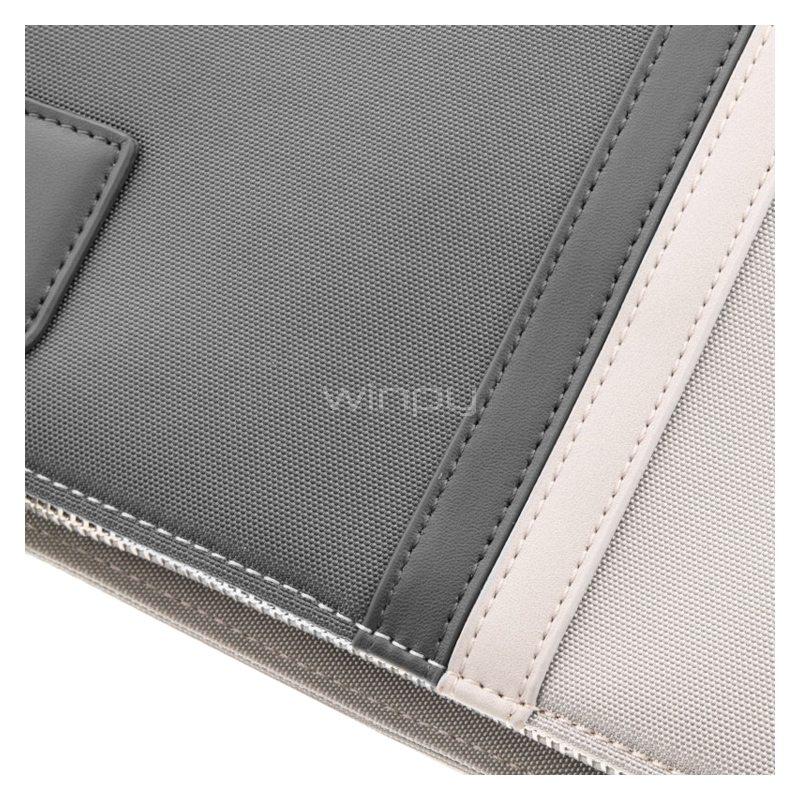Bolso Klipxtreme Capri para Portátil (hasta 15.6“, Blanco/Gris)