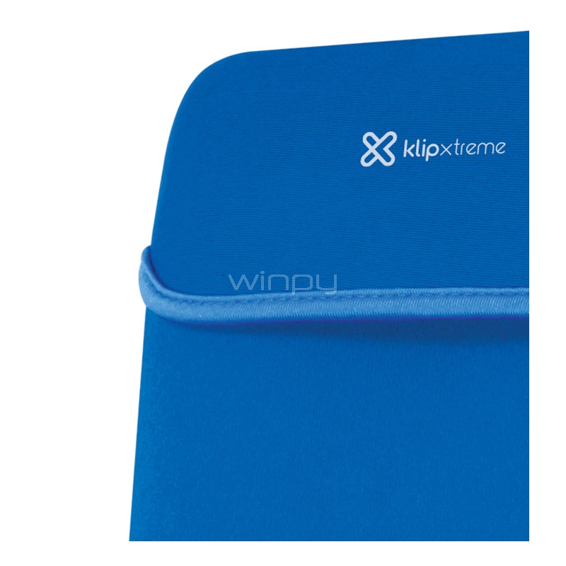 Funda Klipxtreme Kolours Reversible (hasta 15.6“, Azul/Negro)