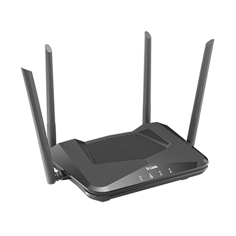 router d-link ax1800 mu-mimo (wi-fi 6, 1200mbps, 4 antenas, negro)