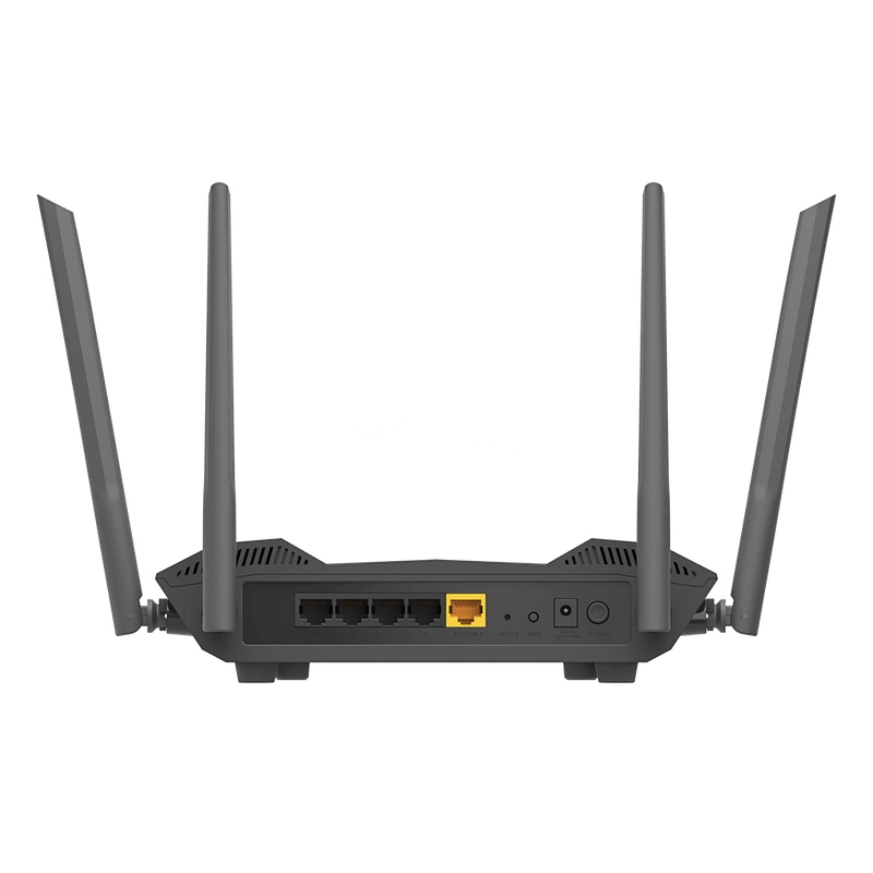 Router D-Link EXO AX AX1500 MU-MIMO (Wi-Fi 6, 1200Mbps, 4 Antenas, Negro)