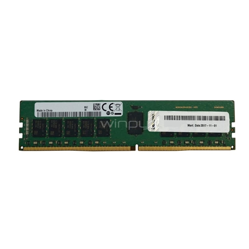 Memoria RAM Lenovo ThinkSystem de 16GB (DDR4, 2933MHz, RDIMM)