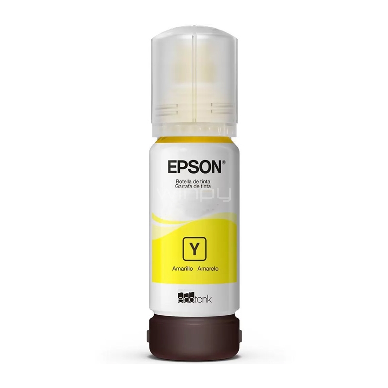 Botella de Tinta Epson T555 (L8160/L8180, Amarillo)