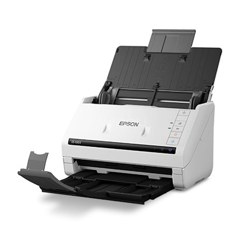 Escáner Epson  WorkForce DS-530 II con ADF (1200dpi, USB 3.0, Blanco)
