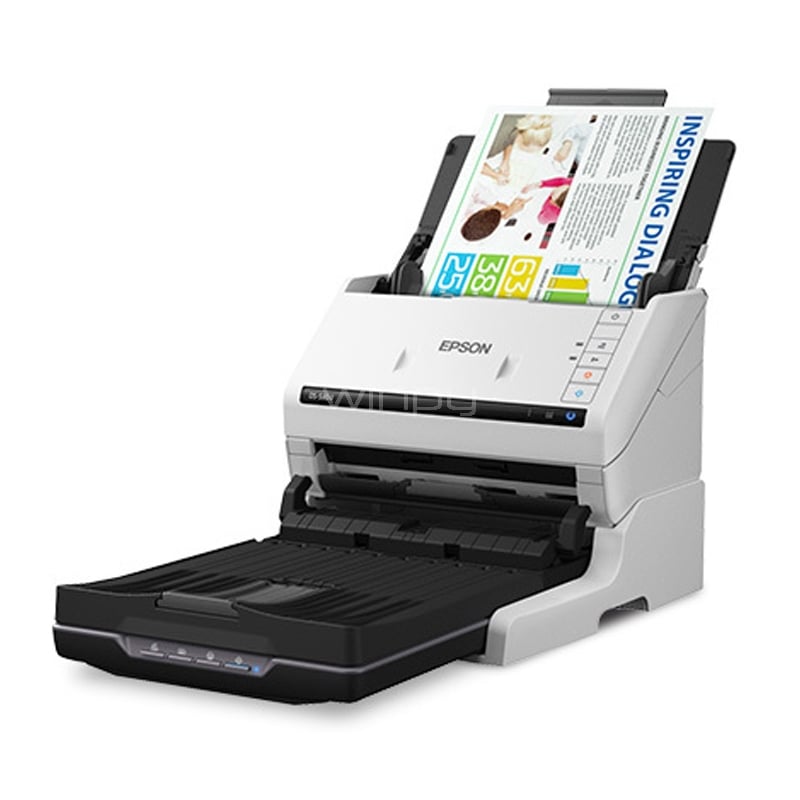 Escáner Epson  WorkForce DS-530 II con ADF (1200dpi, USB 3.0, Blanco)