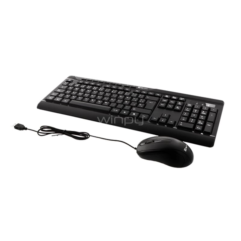 K2 Maysis+ ブラック　26cm Kit Teclado + Mouse Klipxtreme DeskMate (Negro) | KCK-251S