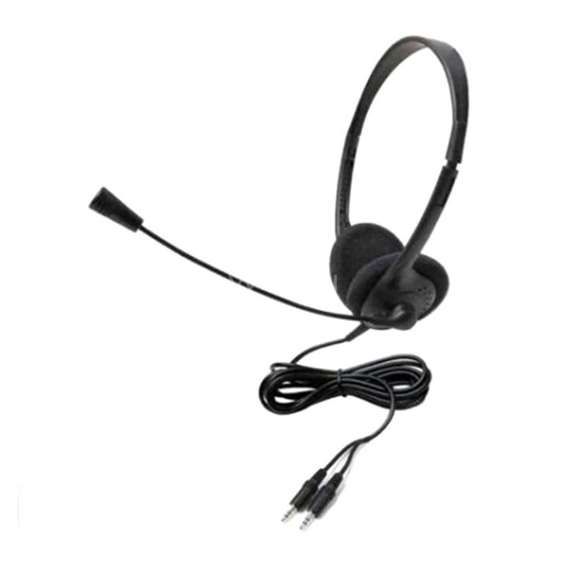 Audifonos Xtech con Micrófono (Jack 3.5mm x2, Negro)