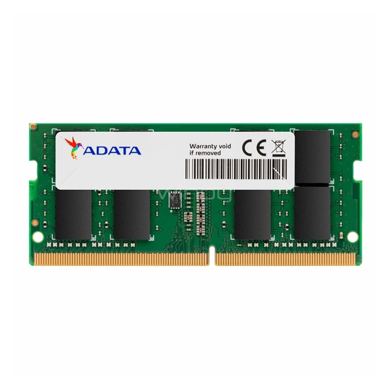 Memoria RAM ADATA de 16GB (DDR4, 3200MHz, SO-DIMM, CL22, 1.2V)