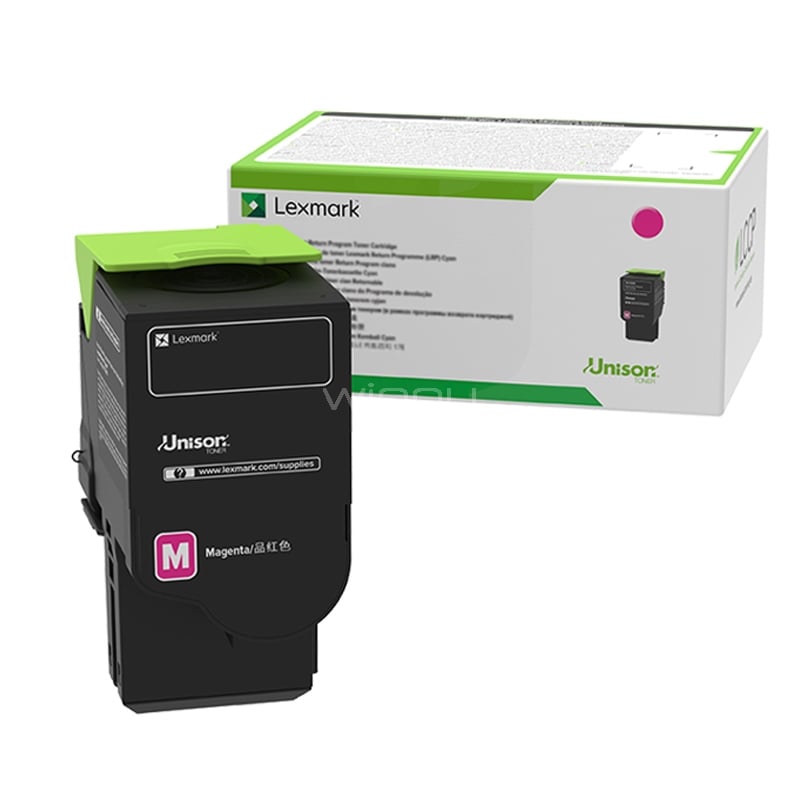 Cartucho de Tóner Lexmark 78C4XM0 (Original, Magenta)