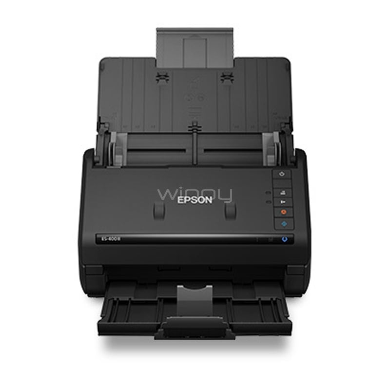 Escáner Epson WorkForce ES-400 II (1200ppp, Dúplex, USB 3.0, Negro)