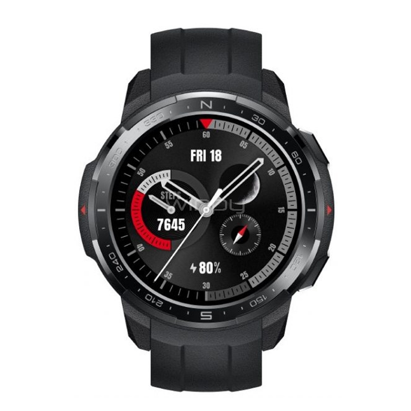 Smartwatch Honor Watch GS Pro de 1.39“ (AMOLED, 4GB Internos, Charcoal Black)