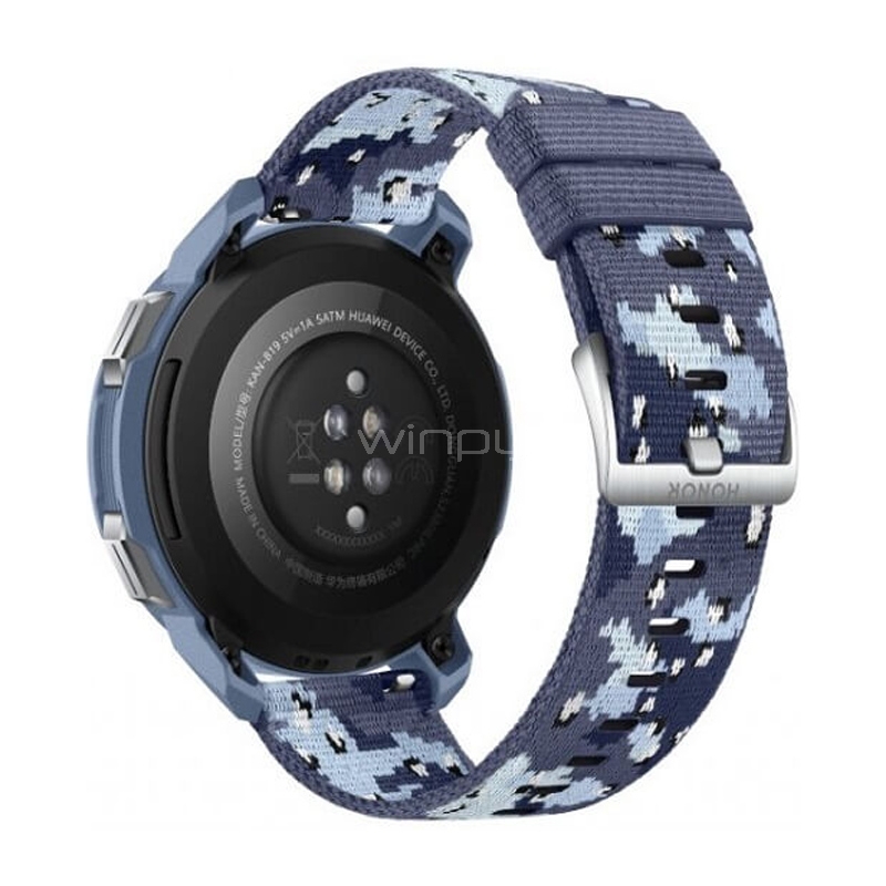 Smartwatch Honor Watch GS Pro de 1.39“ (AMOLED, 4GB Internos, Camo Blue)