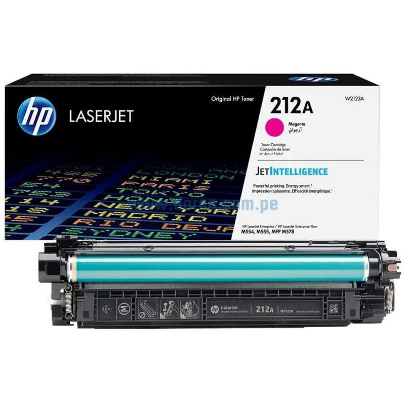 Cartucho de Tóner HP 212A LaserJet (Original, Magenta)