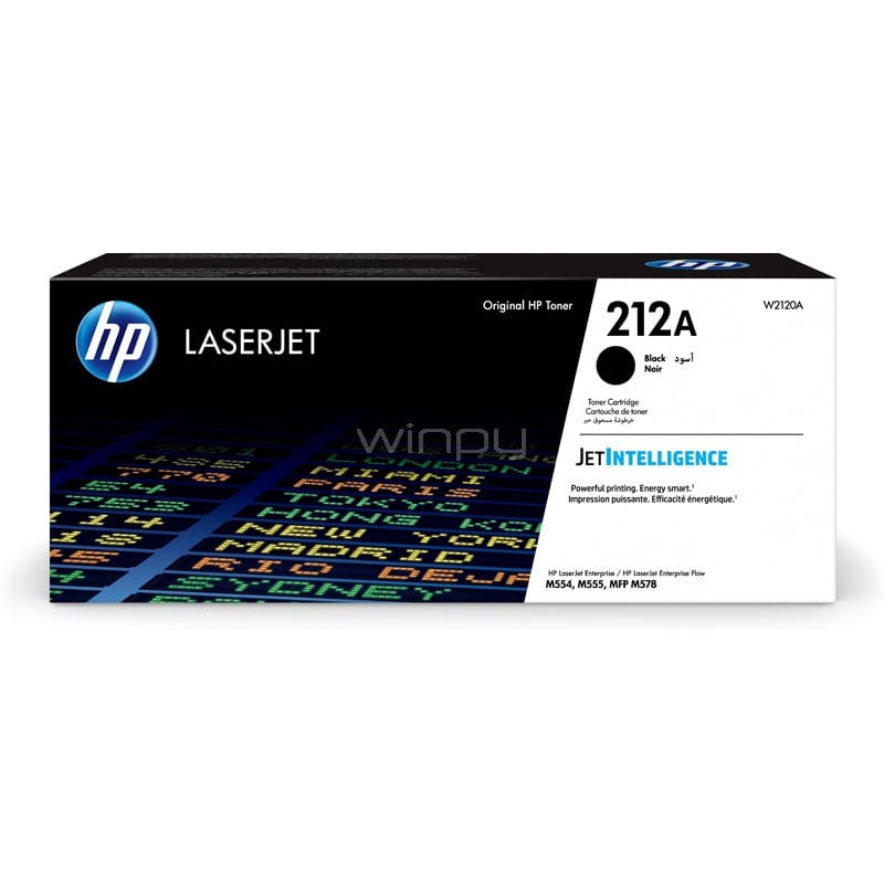 Cartucho de Tóner HP 212A LaserJet (Original, Negro)