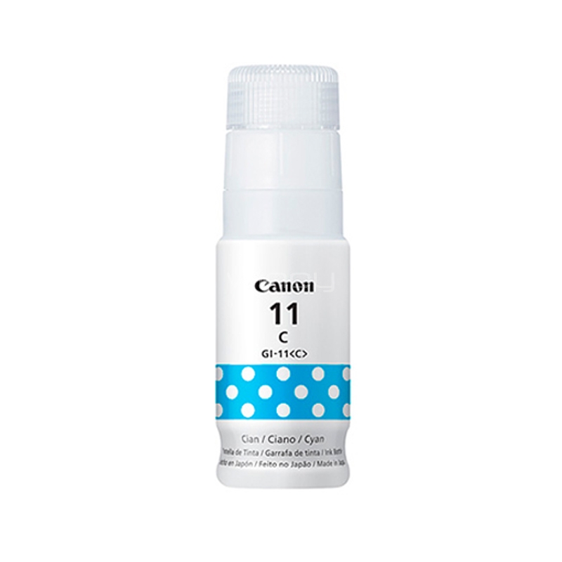 Botella de tinta Canon GI-11 Cyan (70ML)